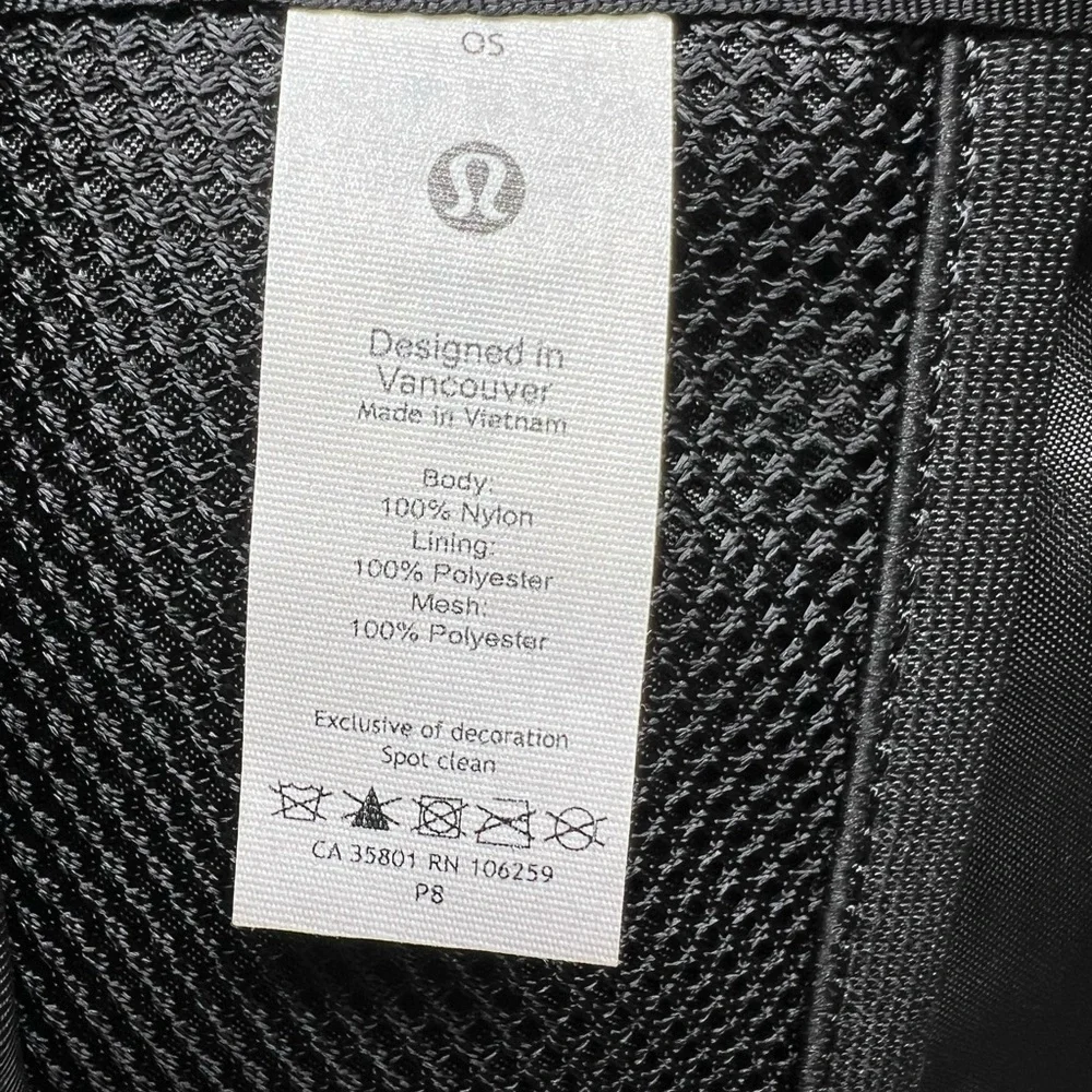 Lululemon Athletica Black Everyday 2.0 Backpack Arizona Bowl NWT